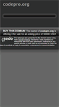 Mobile Screenshot of codepro.org